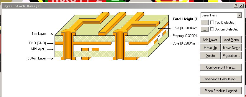 用Altium Designer 画一个四层板,VCC和GND层没法布线,只能在顶层和底层布线,在哪里设置?