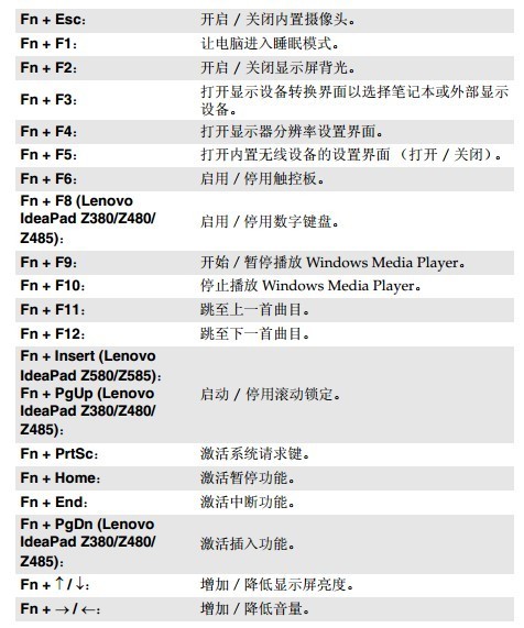 联想小新潮7000键盘灯肿么开关