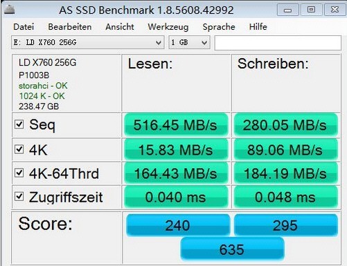 刚上的LD Beyond系列SSD固态硬盘性能怎么样的?