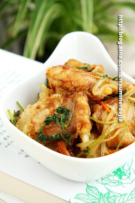 东北菜锅包肉怎样做？