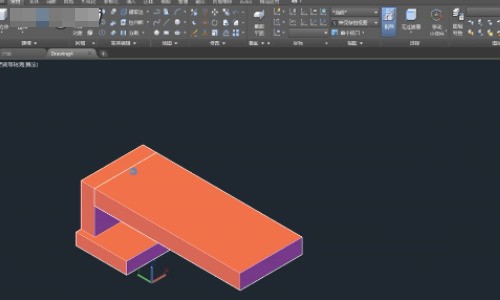 cad肿么把立体图复制到二维图里