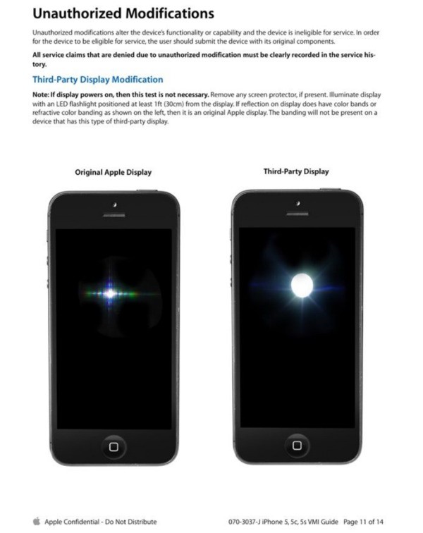 iphone6s原装屏幕价钱