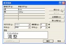 W来自ord编辑汉语拼音该用何种字体？
