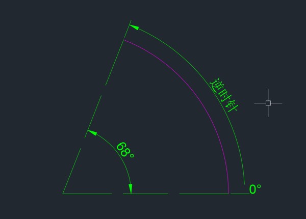 在cad中，一段圆弧的起点坐标与终点坐标肿么调换过来？