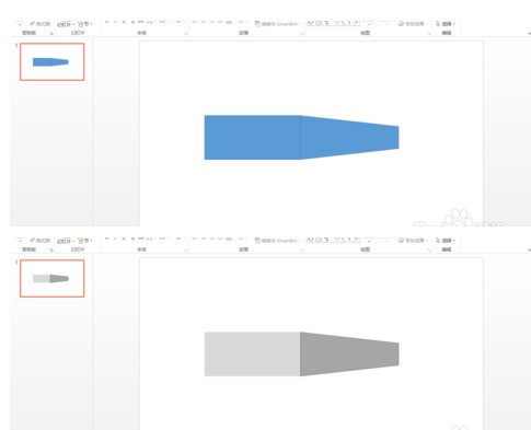 请问ppt里头的幻灯片，怎么折叠？