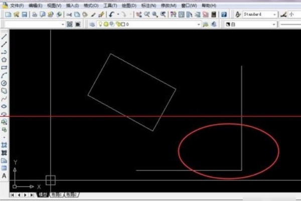 CAD 肿么旋转能把画的图旋转正了
