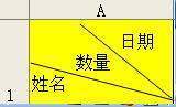 e镇有末若服在食充xcel 在单元格中肿么加入两条斜线