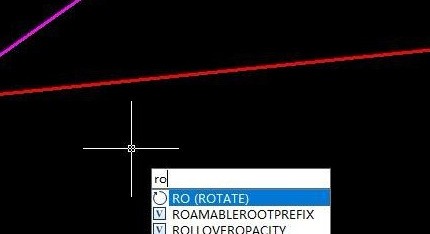 cad一条直线肿么旋转到指定直线,不?