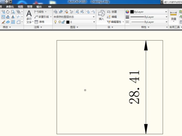 CAD中如何让十字箭头变成原本的大小