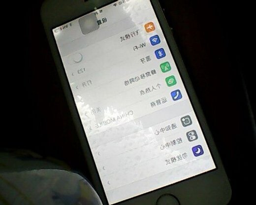 iPhone6浸水后现在开机会蓝屏，是不是屏幕坏了？
