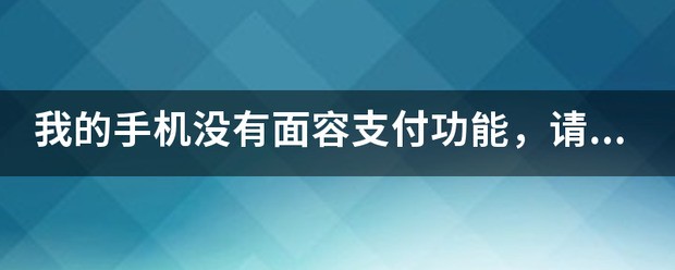 怎么在iPhone手机中开启面容支付功能?