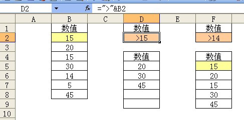 Excel,如图,高级筛选中,为何我得出的结果和我的条件区域不统一?