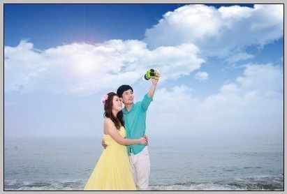 怎么把photoshop里头的两张照片融合在一起,显的很自然,在视觉上给人