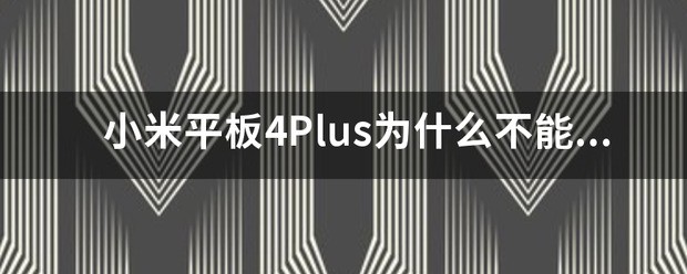 小米平板4plus可以插sim卡吗