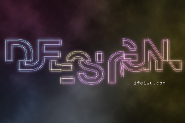 PS怎么打造立体炫丽的效果文字？