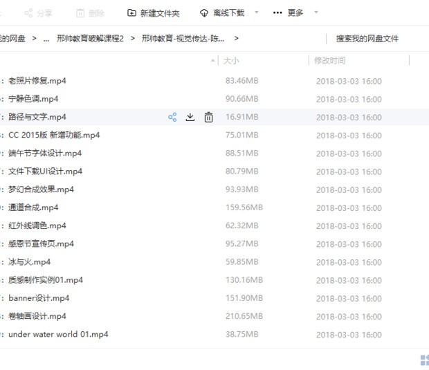 祁连山photoshop cs6视频教程解压密码？