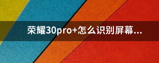 荣耀30 Pro和HONOR 30 Pro有什么不同没？