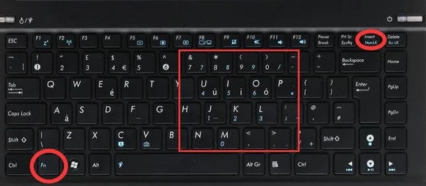联想笔记本数字小键盘怎么开关