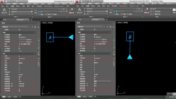 图中A B那样的基准面标注在AutoCAD2010中怎么标出？