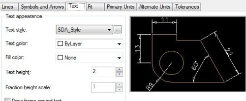 CAD标好的大小怎么改字体大小？