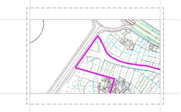 CAD肿么用多个图框把地形图衔接地分割并打印出来，就是使得图框里的地形图能接起来又没有重复的部分