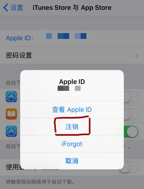 苹果六手机肿么把之前的旧id全部注销？