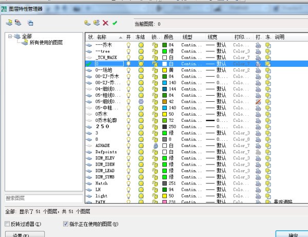 CAD制图中，如何在关闭全部图层的时候只显示我挑选的块？