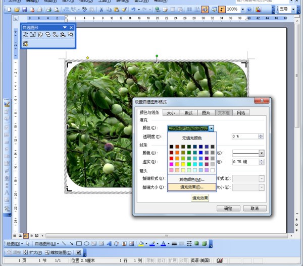 如何在word2003中做出如下效果，圆角、邮票和弧形效果。相片要显示完委曾缩故轮念钟防些西整、不能显示部分