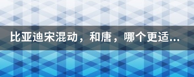 比亚迪唐和比亚迪元那个适于五口之家