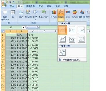Excel 图表中 折线图XY轴肿么定义
