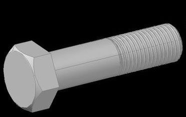 cad三维来自螺栓肿么画