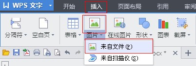 怎么在wps 文字中插下印章