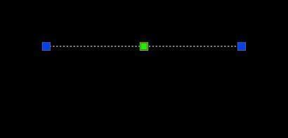 cad2014鼠标点选后为什么出现绿色方来自框点？