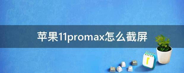 苹果11咋截屏