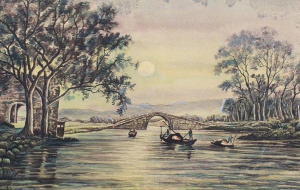 姑苏城外寒山寺，夜半钟声到客船。什么意思？