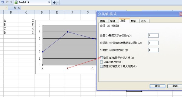 wps Excel中图表横坐标数据范围