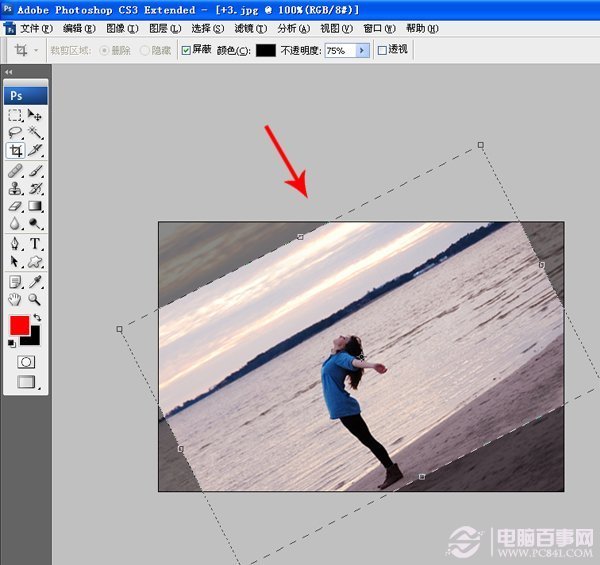 如何巧妙运用Photoshop修正照片的倾斜问题？  第1张