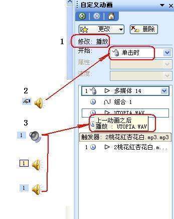 肿么马在ppt中插入声音和动画