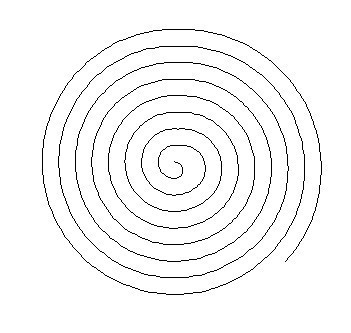 autocad2004中怎么画螺旋线