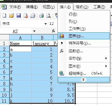 怎么用excel做函数图像？