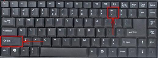 字母下有下划线肿么用键盘打出来。。不用word