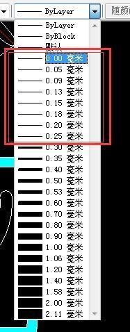 在CAD中设置了线宽但是不显示出来是为何?
