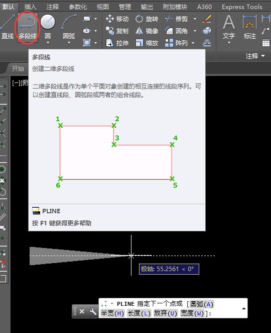 cad云线怎么调整大小头