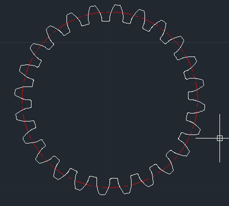 求一个CAD画齿来自轮的插件