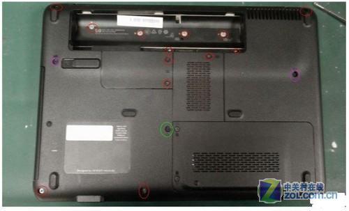 HP.CQ40-409笔记本拆机和装机图解，最好附加图