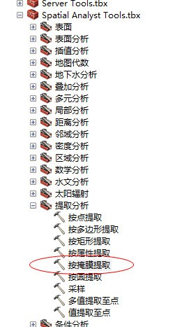 怎么arcgis下用SHP文件切DEM和影像图