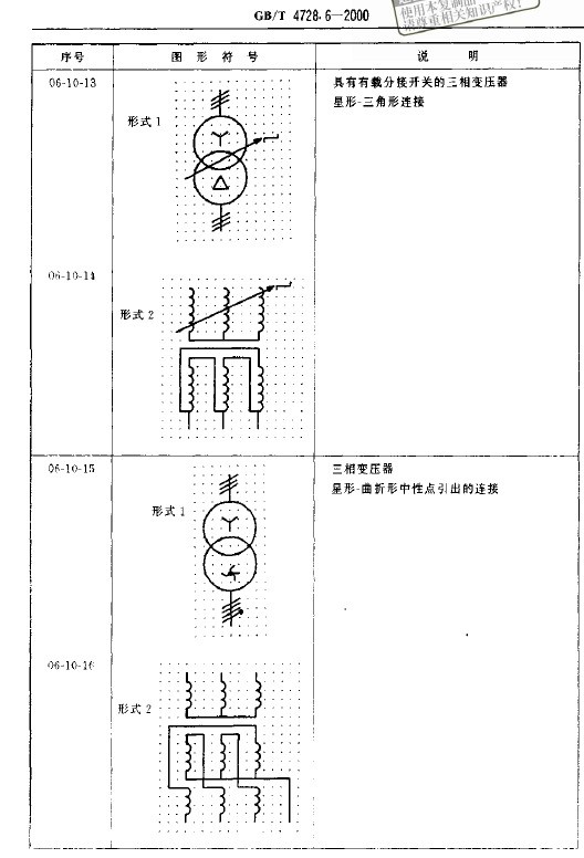 cad中变压器肿么画?