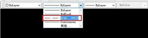 CAD怎么修改局部线型比率