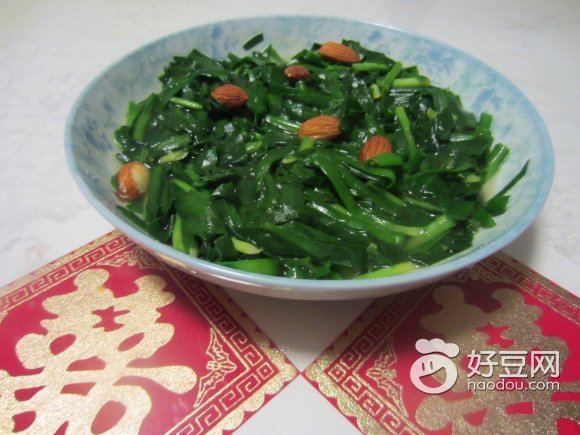 韭菜炒羊肝怎样做