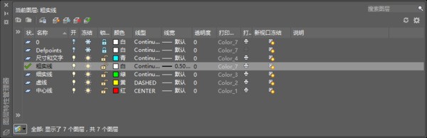 CAD文字格式里怎么把一种颜色设定为默认颜色?在线等,急!!!